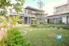 Riverside garden house for rent in Ngoc Thuy Long Bien